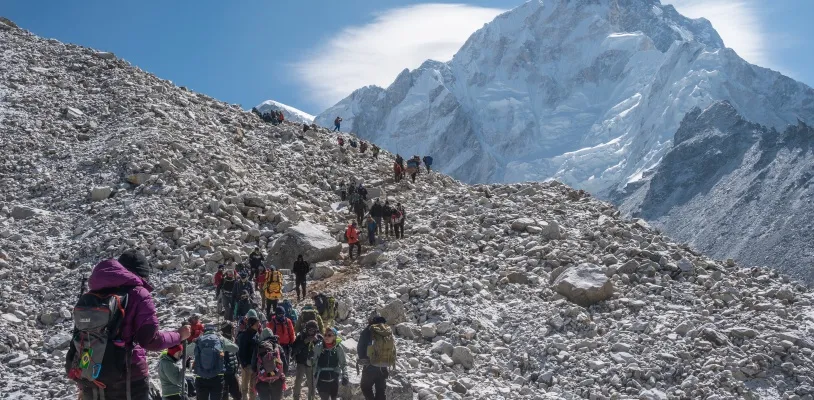 ส้นทางหลักสู่ยอดเขาและข้อท้าทายภูเขา Everest
