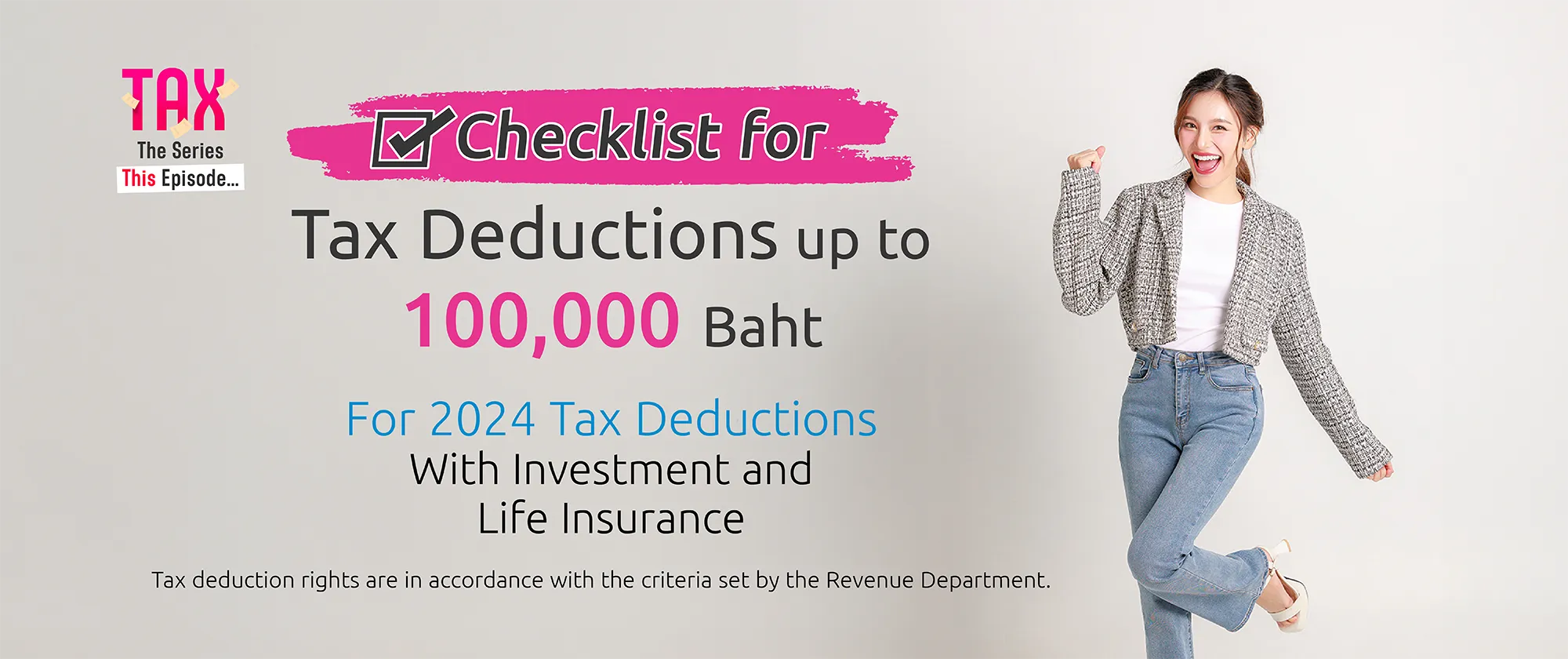 muangthai UL Plus tax deductions are up to 100,000 Baht