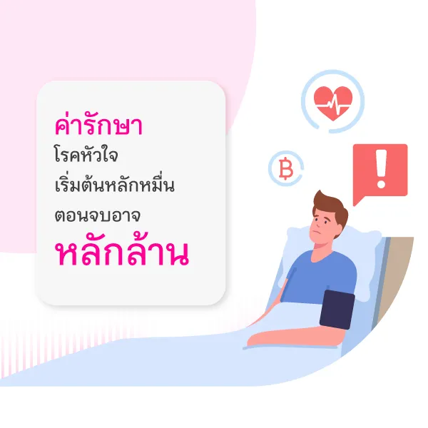 ค่ารักษาโรคหัวใจกี่บาท