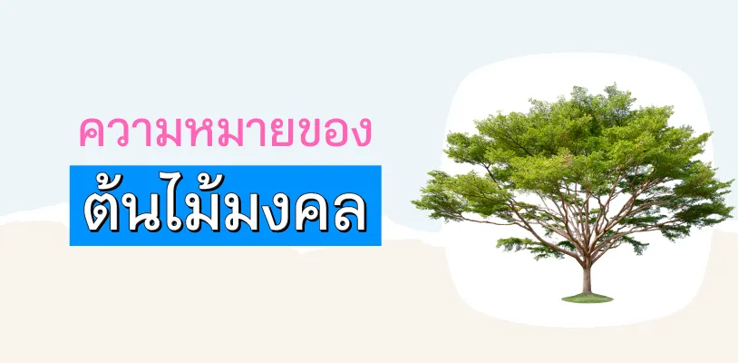 ความหมายของ ต้นไม้มงคล