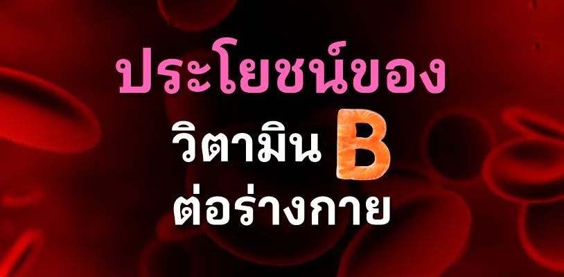 ประโยชน์ของวิตามินบีต่อร่างกาย