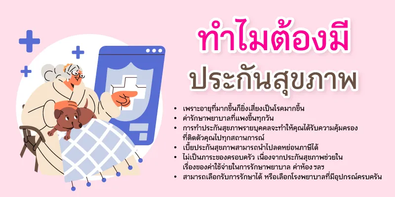 ทำไมต้องมีประกันสุขภาพ