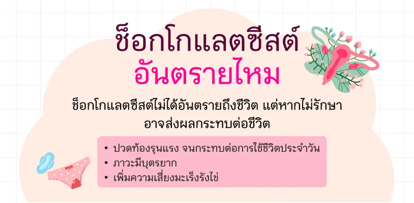 ช็อกโกแลตซีสต์ คืออะไร อันตรายไหม