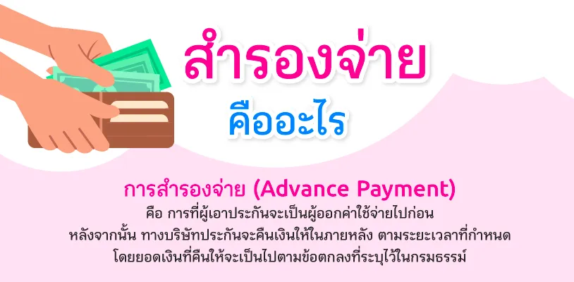 สำรองจ่าย คืออะไร