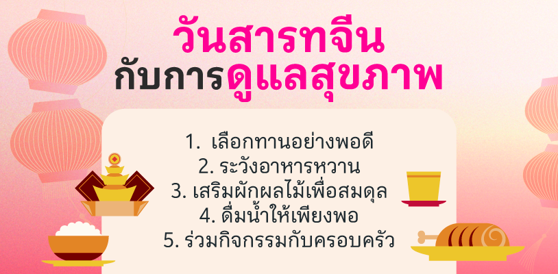 วันสารทจีนกับการดูแลสุขภาพ