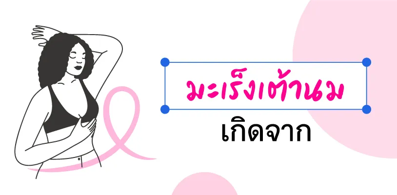 มะเร็งเต้านมเกิดจาก