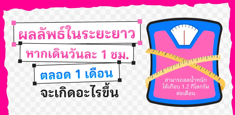 ผลลัพธ์ในระยะยาว หากเดินวันละ 1 ชั่วโมง ตลอด 1 เดือน จะเกิดอะไรขึ้น?